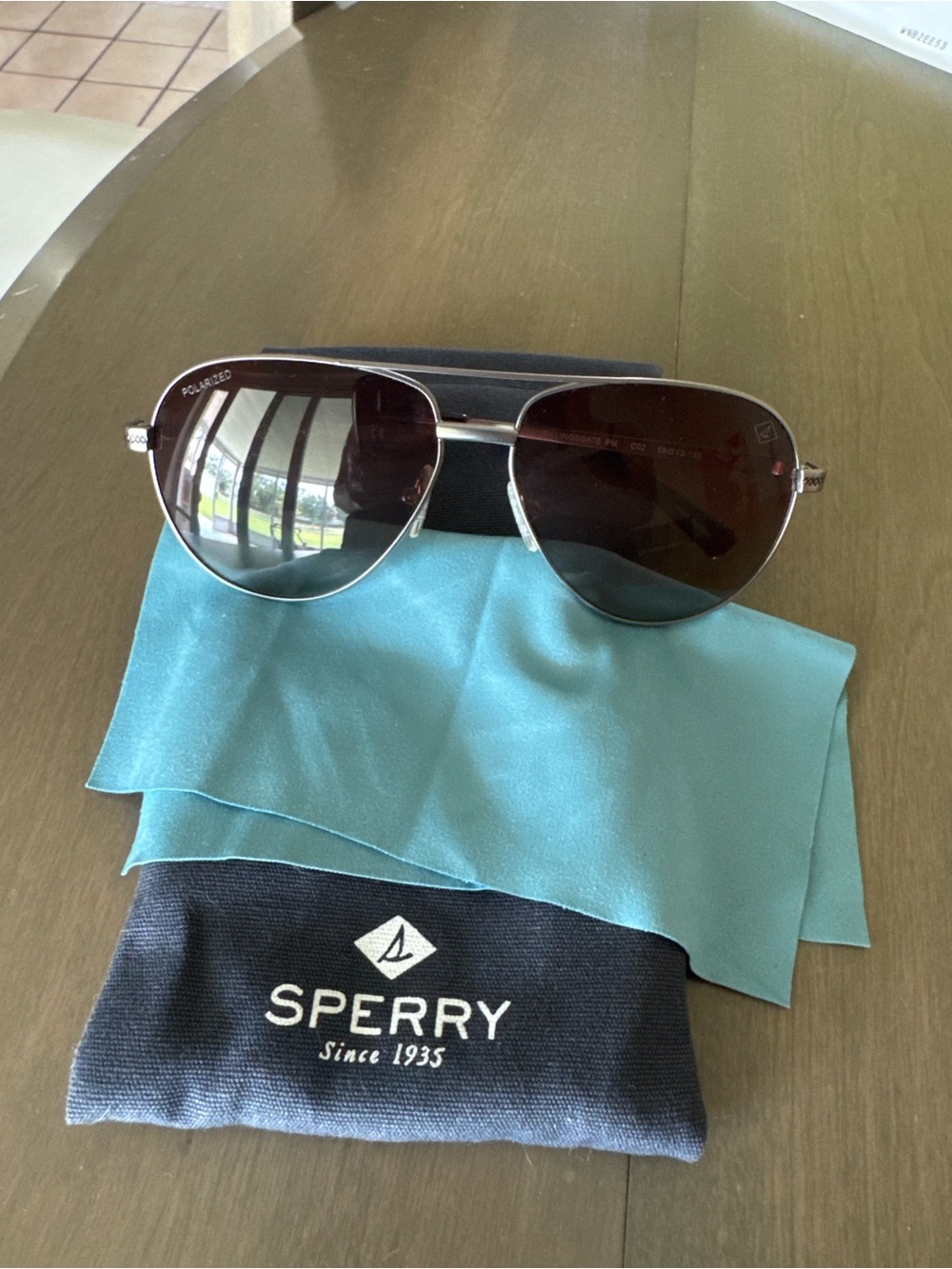Sperry Billingsgate PM Polarized Aviator Sunglasses